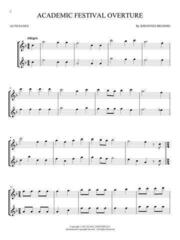 Noten Hal Leonard Classical Themes for Two Alto Saxophones Noten - 2