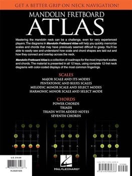 Natos Hal Leonard Mandolin Fretboard Atlas Natos - 6