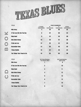 Notis Hal Leonard Texas Blues Notis - 3