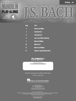 Notes Hal Leonard J.S. Bach Notes - 2