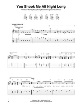 Noten Music Sales America AC/DC Easy Guitar with Riffs and Solos Noten - 7