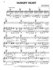 Notes Hal Leonard Bruce Springsteen Sheet Music Collection Notes - 4