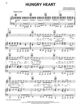 Notes Hal Leonard Bruce Springsteen Sheet Music Collection Notes - 5