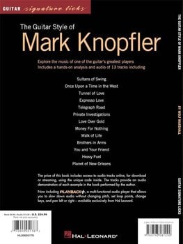 Natos Hal Leonard The Guitar Style of Mark Knopfler Natos - 7