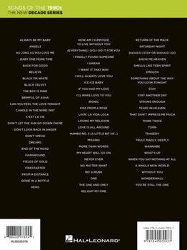 Notes Hal Leonard The New Decade Series: Songs of the 1990s Notes - 2