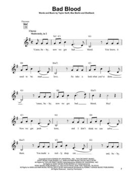 Noty Hal Leonard Taylor Swift - Ukulele Collection Noty - 4