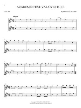 Notes Hal Leonard Classical Themes for Two Violins Notes - 3