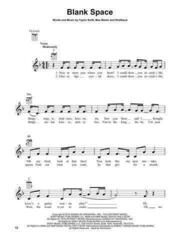 Noty Hal Leonard Taylor Swift - Ukulele Collection Noty - 4