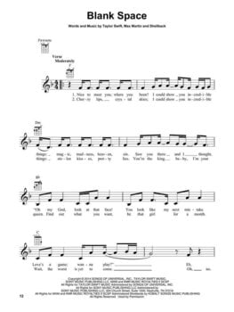 Noty Hal Leonard Taylor Swift - Ukulele Collection Noty - 5