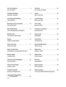 Notis Hal Leonard 3 Chord Songs for Mandolin Notis - 2