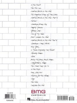 Noty Hal Leonard Pink Floyd - The Wall Noty - 6