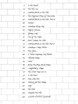 Noty Hal Leonard Pink Floyd - The Wall Noty - 7