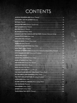 Notes Hal Leonard The Movie & TV Music of Danny Elfman Notes - 6