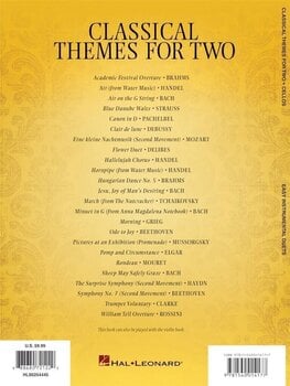 Notes Hal Leonard Classical Themes for Two Cellos Notes - 6