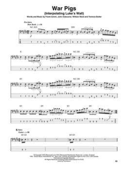 Noten Hal Leonard Black Sabbath Noten - 4