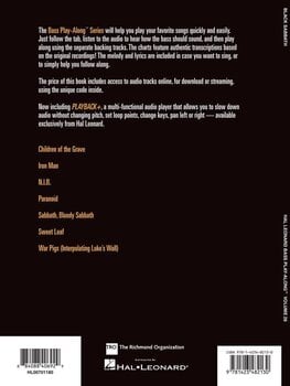 Noten Hal Leonard Black Sabbath Noten - 6