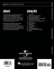Noty Hal Leonard Bad Bunny - DeBí TiRAR MáS FOToS Noty - 1