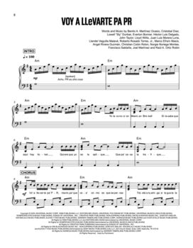 Noty Hal Leonard Bad Bunny - DeBí TiRAR MáS FOToS Noty - 5