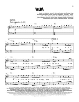 Noty Hal Leonard Bad Bunny - DeBí TiRAR MáS FOToS Noty - 6
