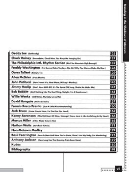 Notes Hal Leonard Standing in the Shadows of Motown Notes - 4