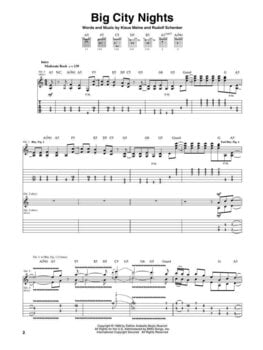 Notes Hal Leonard Best of Scorpions Notes - 3