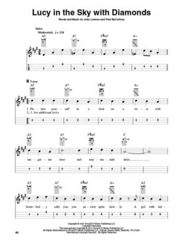 Note Hal Leonard The Beatles for Mandolin Note - 5