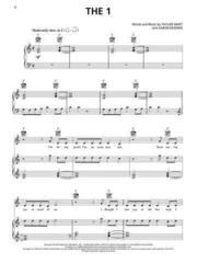 Notes Hal Leonard Taylor Swift - Folklore Notes - 2