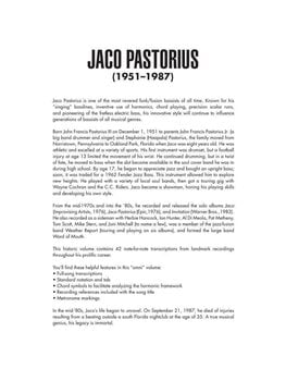 Noten Hal Leonard Jaco Pastorius Omnibook Noten - 2