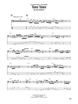Noten Hal Leonard Jaco Pastorius Omnibook Noten - 8