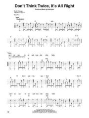Note Hal Leonard Bob Dylan for Clawhammer Banjo Note - 3