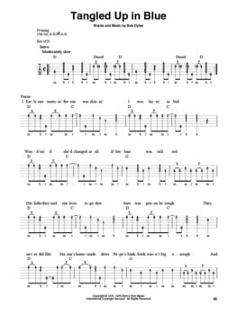 Note Hal Leonard Bob Dylan for Clawhammer Banjo Note - 5