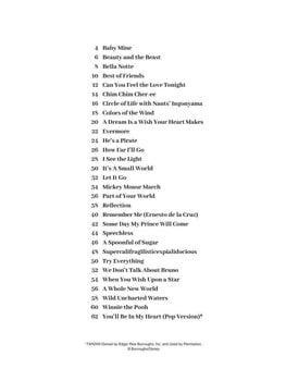 Note Hal Leonard Disney Songs for Violin and Cello Duet Note - 2
