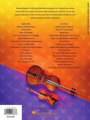 Note Hal Leonard Disney Songs for Violin and Cello Duet Note - 5