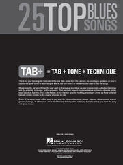 Note Hal Leonard 25 Top Blues Songs - Tab. Tone. Technique. Note - 1