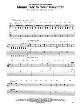 Note Hal Leonard 25 Top Blues Songs - Tab. Tone. Technique. Note - 5