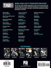 Note Hal Leonard 25 Top Blues Songs - Tab. Tone. Technique. Note - 5