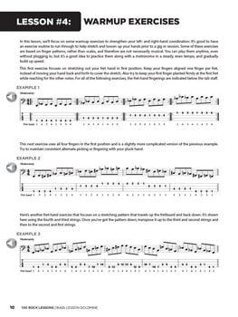 Notes Hal Leonard 100 Rock Lessons Notes - 4