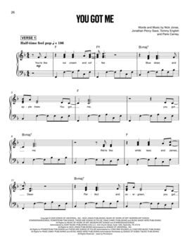 Noty Hal Leonard Nick Jonas - Sunday Best Noty - 5
