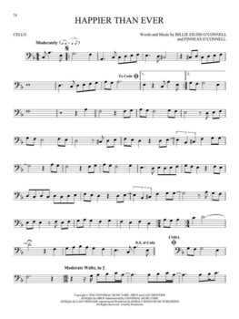 Noten Hal Leonard 101 Top Hits for Cello Noten - 4