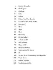 Noty Hal Leonard Taylor Swift - Easy Guitar Anthology Noty - 1