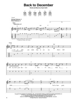 Noty Hal Leonard Taylor Swift - Easy Guitar Anthology Noty - 3