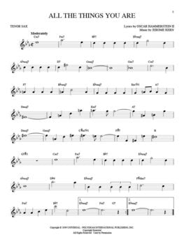 ноти Hal Leonard 101 Jazz Songs for Tenor Sax ноти - 5