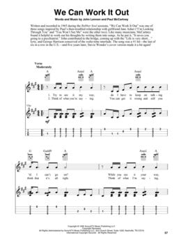 Note Hal Leonard The Beatles for Fingerstyle Ukulele Note - 6