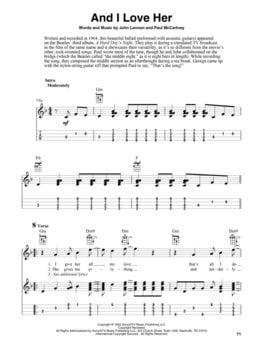 Note Hal Leonard The Beatles for Fingerstyle Ukulele Note - 7