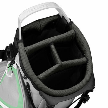 Golfbag TaylorMade Flextech Lite Grey/Turquoise/White Golfbag - 2