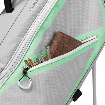 Чантa за голф TaylorMade Flextech Lite Grey/Turquoise/White Чантa за голф - 3