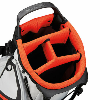 Чантa за голф TaylorMade Flextech Lite Silver/Blood Orange Чантa за голф - 2