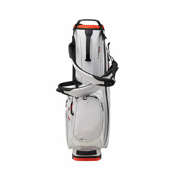 Golftaske TaylorMade Flextech Lite Silver/Blood Orange Golftaske - 4