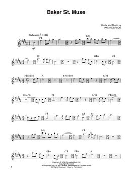 Noty Hal Leonard Jethro Tull - Flute Solos Noty - 4
