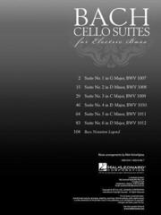 Note Hal Leonard Cello Suites For Electric Bass Note - 1